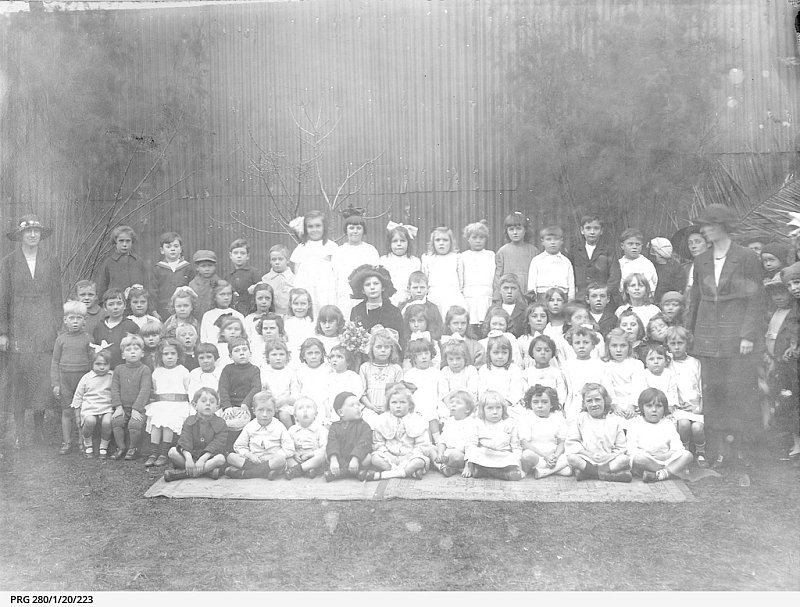 Kindergarten 1920, Photographer Unknown.