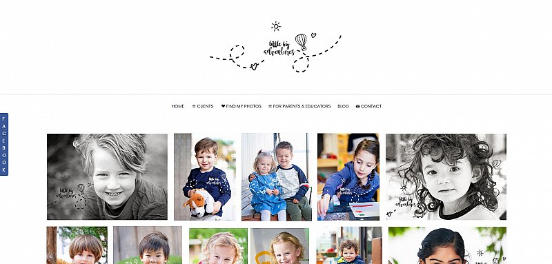 The New Website is Live!  Little Big Adventures Kindergarten and Childcare Photographers